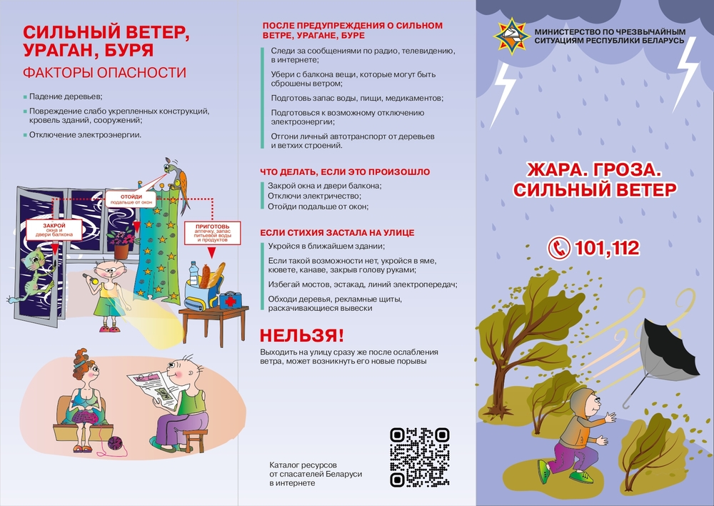 Жара. Гроза. Сильный ветер